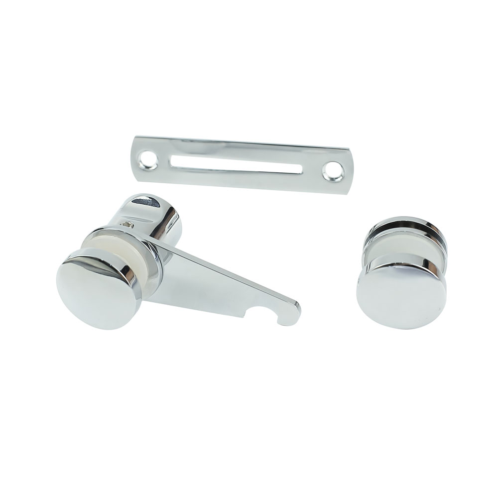 BPG 135 L Glass To Glass Wall Shower Door Latch BPG Glass Hardware BPG 135 L Glass To Glass Wall Shower Door Latch BPG Glass Hardware